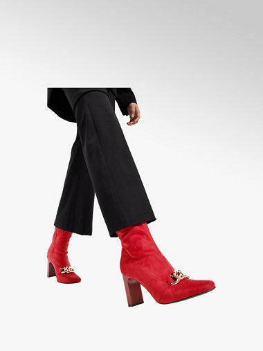 Deichmann hot sale red boots